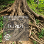 graphic highlighting outdoor OT group fall 2021