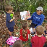 timbernook provider reading to group of children